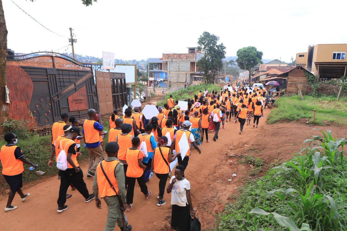 GCWR_Uganda's tweet photo. Walking won't solve everything, but it might clear your mind, lift your mood, and remind you that you're alive. Step outside. Breathe deep. You’re doing better than you think. Under the theme Turn Awareness into Action, Today, GCWR took Bold baby steps to inspire...
1/2 https://t.co/Y3zqqlU98b