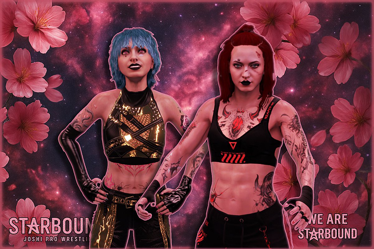 ST★RBOUND (@joshistarbound) on Twitter photo The Jovian Twins (Juno Love & Callisto Jove) joins STAR★BOUND (スターボンド) They are now STAR★BOUND! <a href="/JovianTwins/">Juno & Callisto 🪐</a>
#WWE2K25 #efed #NJPW #STARDOM #joshi The Jovian Twins (Juno Love & Callisto Jove) joins STAR★BOUND (スターボンド) They are now STAR★BOUND! <a href="/JovianTwins/">Juno & Callisto 🪐</a>
#WWE2K25 #efed #NJPW #STARDOM #joshi