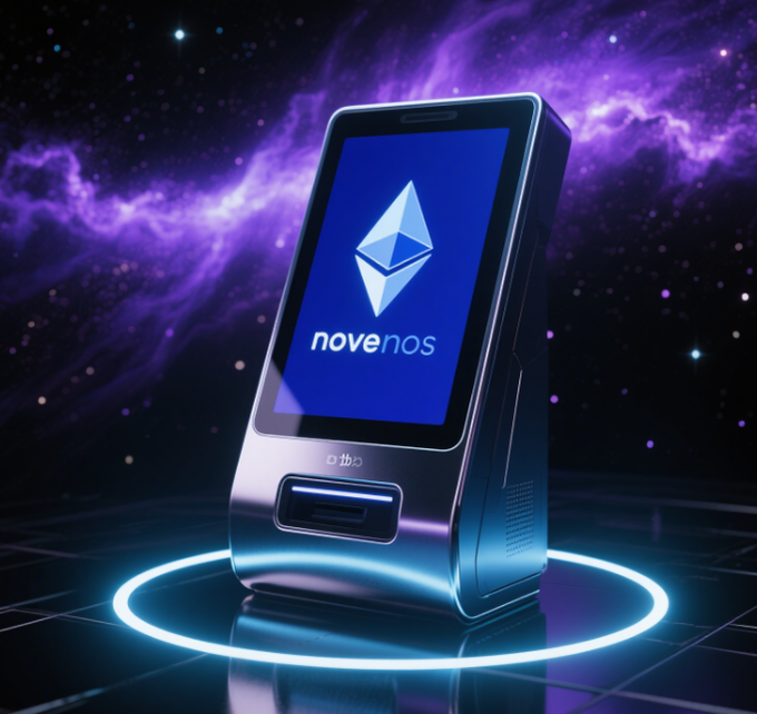 NovaPOSpay's tweet photo. Eco-friendly crypto with NovaPOS—#BTC and #ETH payments that save energy!  #CryptoGreen #Web3 #Blockchain https://t.co/CM6hwxbUL3