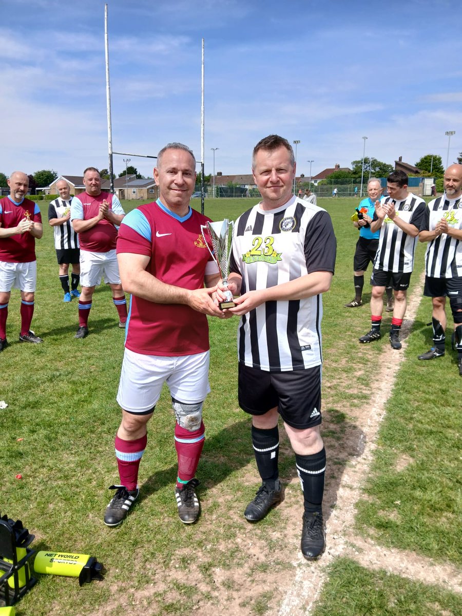 Pentyrch Veterans hosted Cardiff Accies  veterans in a charity football game for Velindre.  A competitive game saw <a href="/pentyrchvets/">Pentyrchvets</a> emerge as 3-1 winners.
Contributions from players and raffle raised £660. Great day arranged by Danny Saffer, thanks to all who took part and donated.