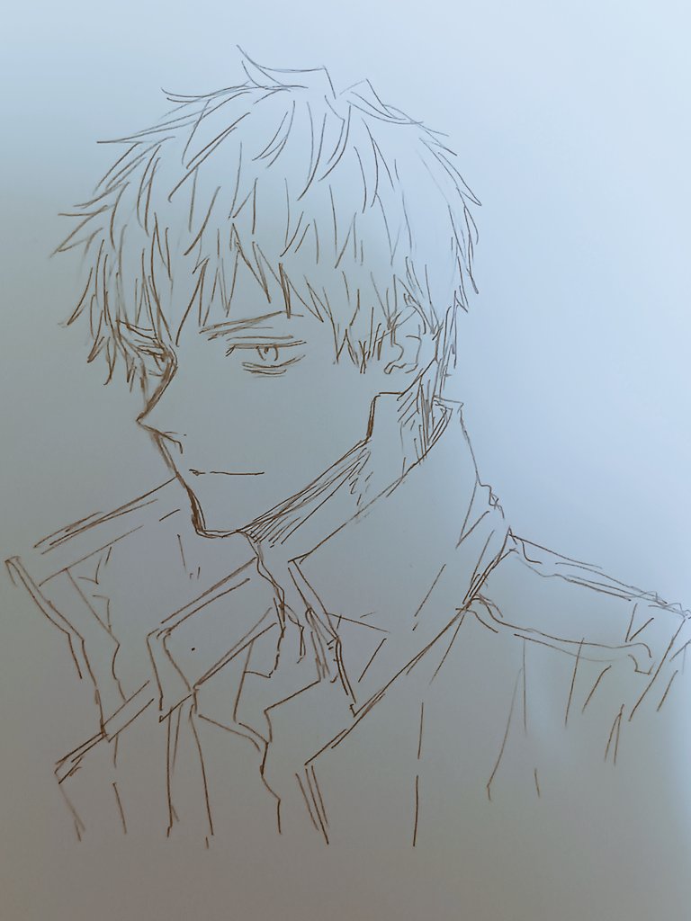 「アナログ顔だけ描く自己セラピー 」|弓崎かいとのイラスト