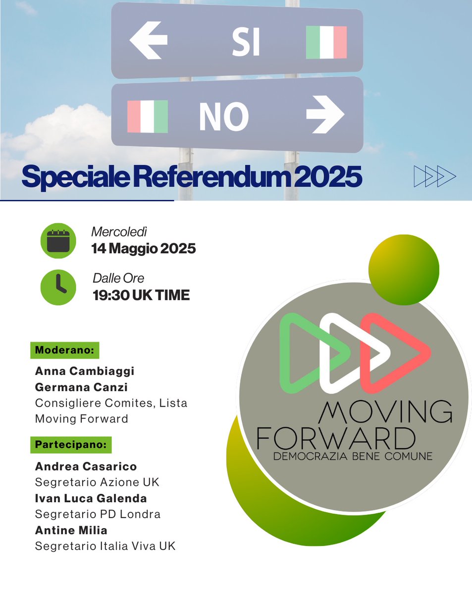 Moving Forward 🇮🇹🇬🇧🇪🇺🌍 Italians in UK tweet media