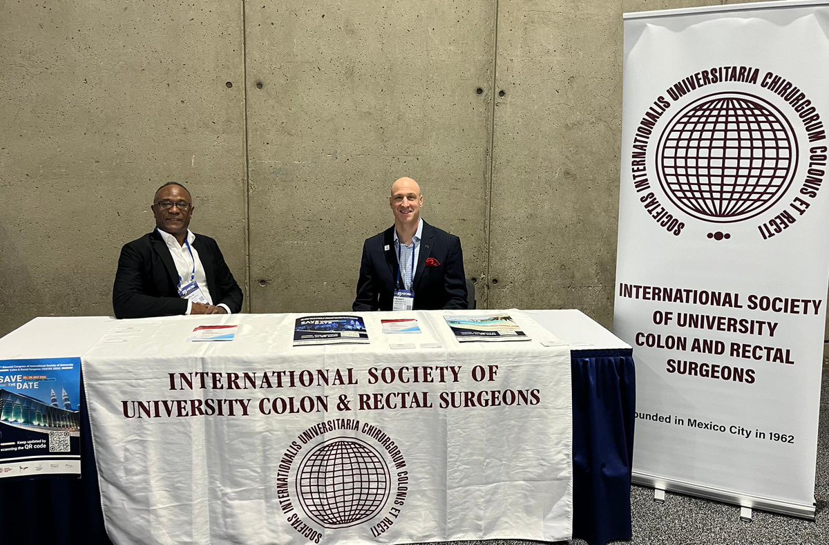 ISUCRS1's tweet image. Come meet with us at our booth at ASCRS Annual Scientific Meeting which is taking place at San Diego until May 13!! 

#isucrs #ascrs #annualscientificmeeting #ASCRS25 #colonandrectalsurgery