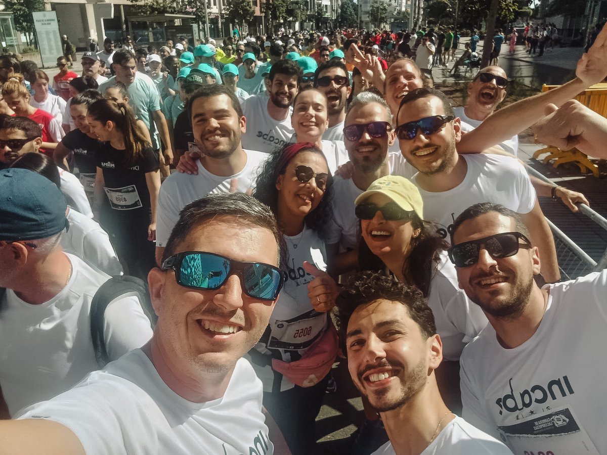 Un año más, INCABE estuvo presente en la Carrera de las Empresas <a href="/canarias7/">Canarias7</a> 🏃‍♀️🏃‍♂️ Una jornada de esfuerzo, energía y trabajo en equipo, donde nuestros valores cruzaron la meta con la misma actitud y compromiso de siempre 💪💚 ¡Gracias, equipo!