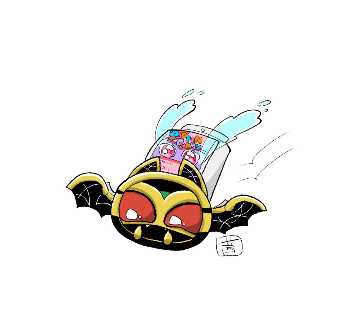 本当にハマりたての頃描いたちみっこい子たちの落書き
(キ🦇簡略化とは言えないくらい描き忘れてる)