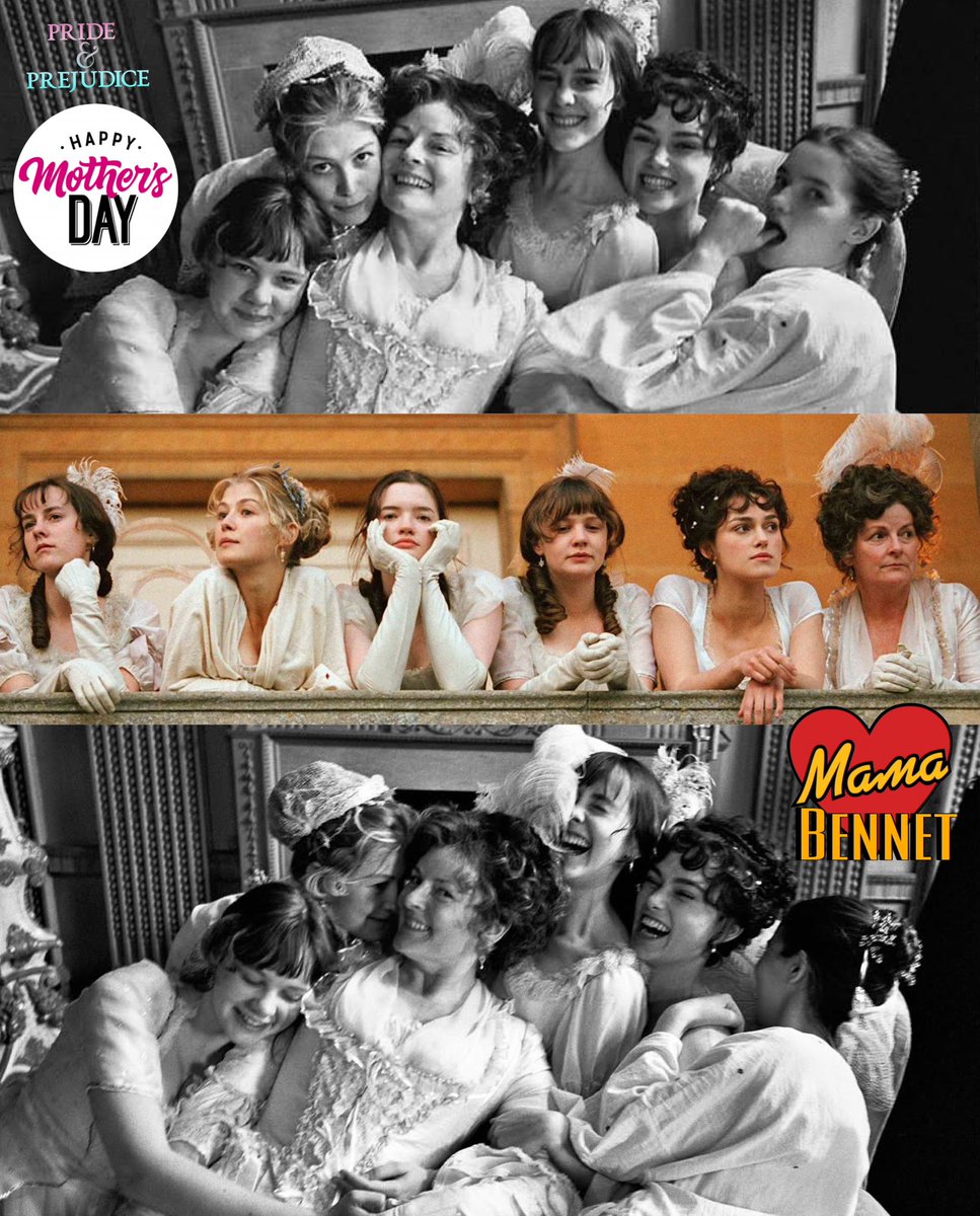pandp2005's tweet photo. Happy #MothersDay! 😊🧑‍🧒‍���💐😍❤️ #MrsBennet 👒 #PrideandPrejudice2005

“There’s nothing so bad as parting with one’s children. One seems so forlorn without them.” -Mrs. Bennet 🥹❤️

Wishing all the lovely and amazing #MOTHERS out there a wonderful #MAMAs Day! Enjoy your day.😊 https://t.co/5Q5nPoz6uG