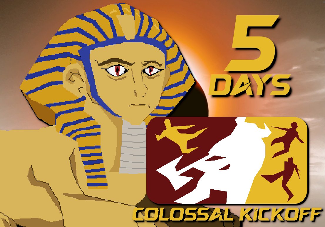 Happy Mummy's Day! Colossal Kickoff launches in Early Access on Steam in just 5 DAYS! Make sure you've wishlisted the game so you and your undead minions are ready to ball on Day 1!

colossalkickoff.com

#indiegame #indiedev #gaming #mythology #sports #soccer #arcade #indie