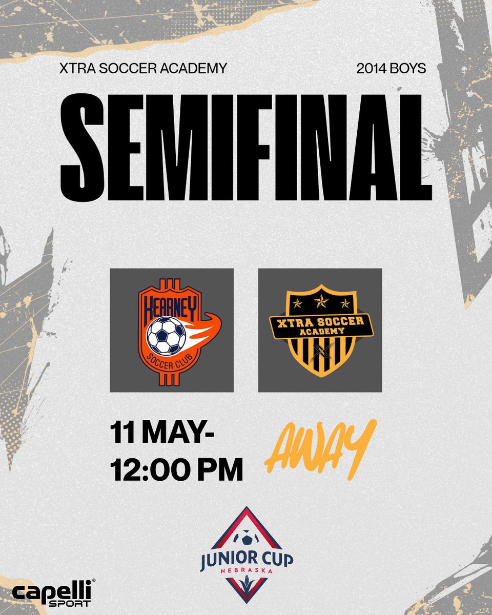 🔥  SEMI-FINAL BOUND! 🔥

Good luck to our 2014 Gold Boys as they head into the Junior Cup Nebraska semi-finals.
