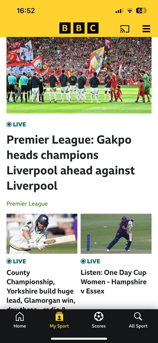 I see the BBC have the kids running the show this afternoon.  What a clusterfu*k that shower is.