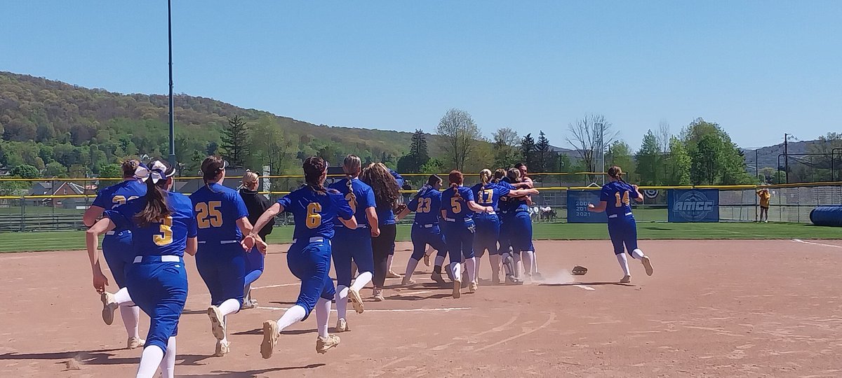 Your 2025 AMCC softball champions <a href="/upgbobcats/">Pitt-Greensburg Athletics</a>!