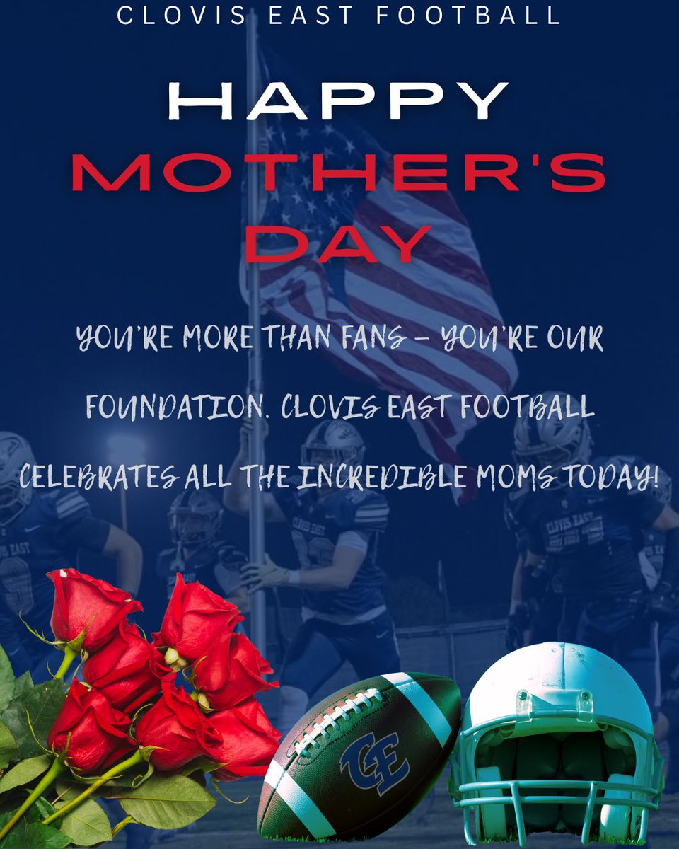 Happy Mother's Day from the Pack ! 
#ClovisEastFootball #MothersDay #PackPride #BuiltByFamily