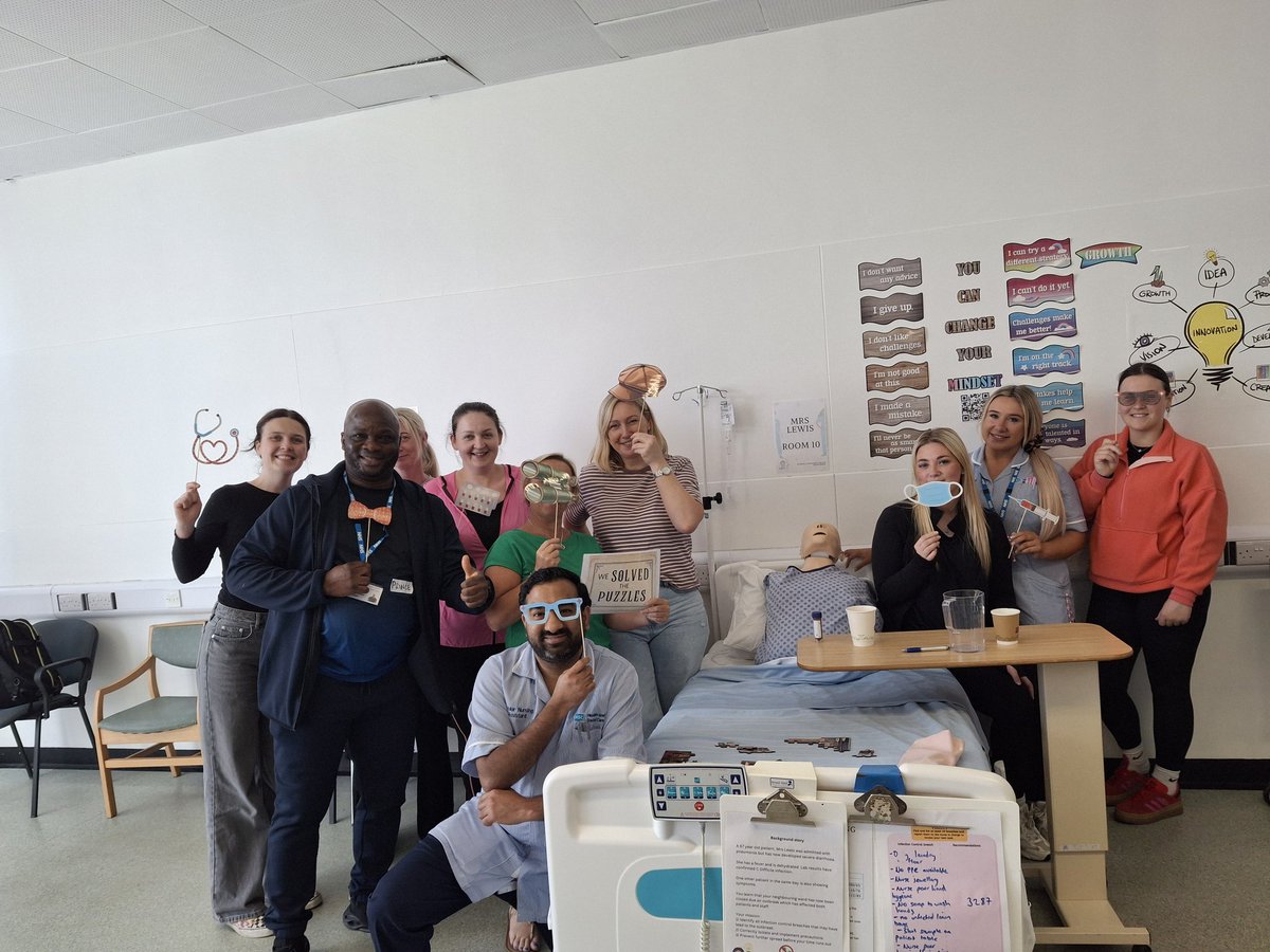 Our Clinical Skills Day was a great opportunity for our Nursing Assistants to develop their practical skills and gain vital tools to help deliver safer, smarter care every day 🌟 

A fantastic example of collaborative learning in action 🤝 

#MakingADifference #HSC