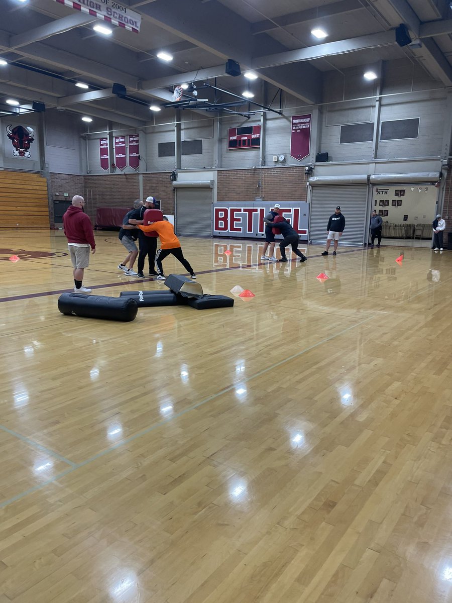 33 years ago this fall a coach took a chance on a 19 year old oline coach.  I knew nothing and thought I knew a lot. Today I went to get recertified for tackling at that school as a head coach for BCS/SCS. Things coming full circle.  Lots of great memories.