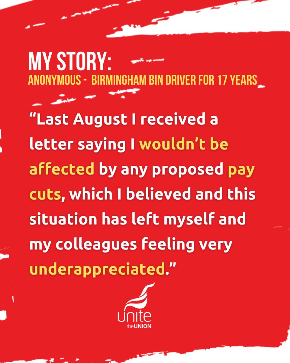 unitetheunion's tweet image. 🚨 Last year workers at @BhamCityCouncil received letters saying they wouldn&apos;t be affected by any proposed pay cuts. Now many stand to lose £600-£700 per month!

⛔ Don’t let the Council push its workers into poverty.

📩 Email Council leader John Cotton cutt.ly/EmailBCC
