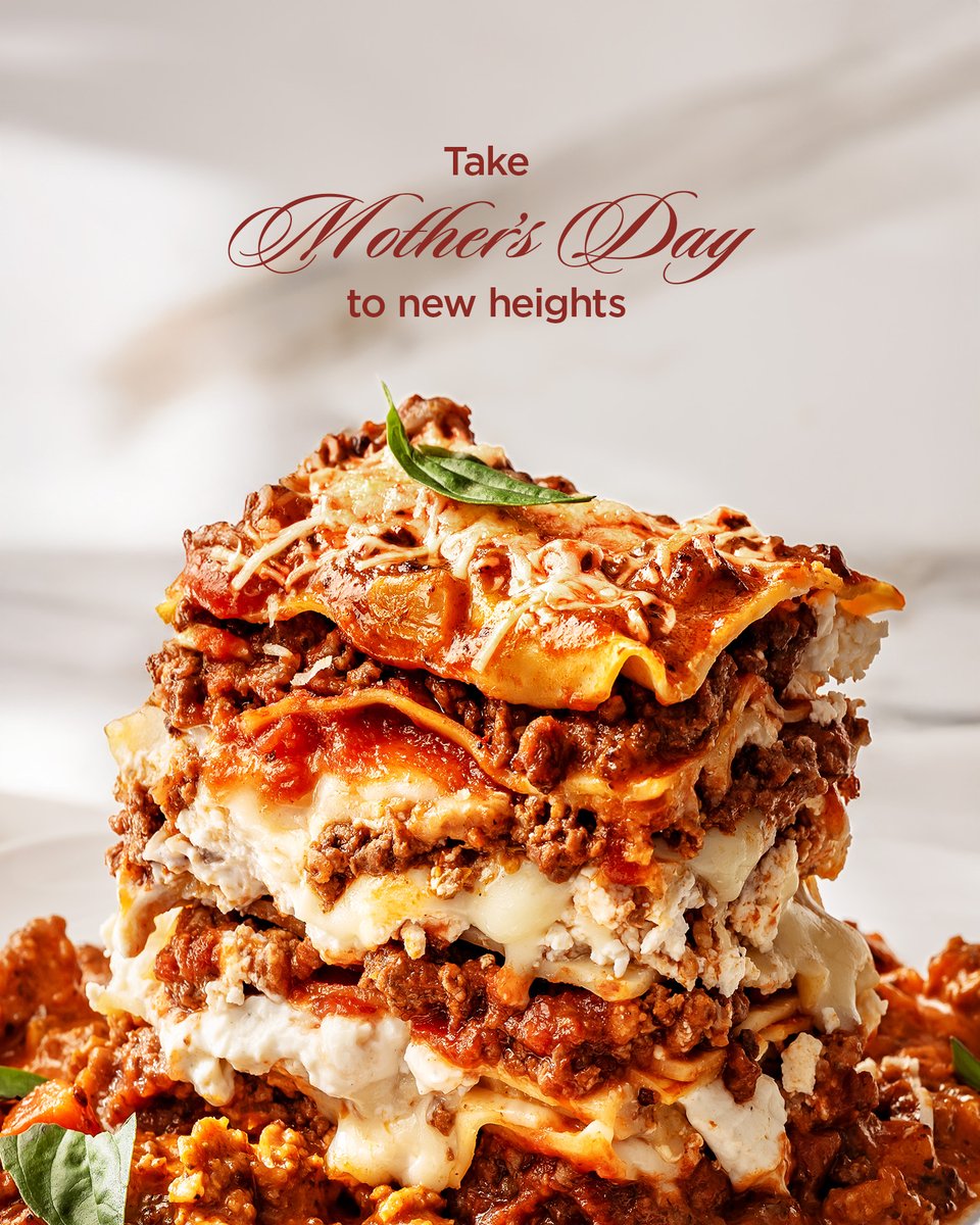 To all the moms who consistently raise the bar, today’s for you. Happy Mother’s Day from all of us at Maggiano’s.