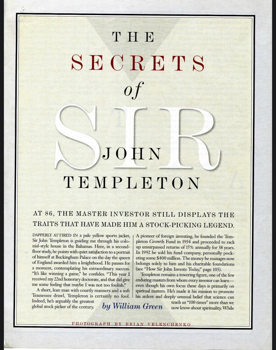 thebigideas_'s tweet image. The Secrets of Sir John Templeton