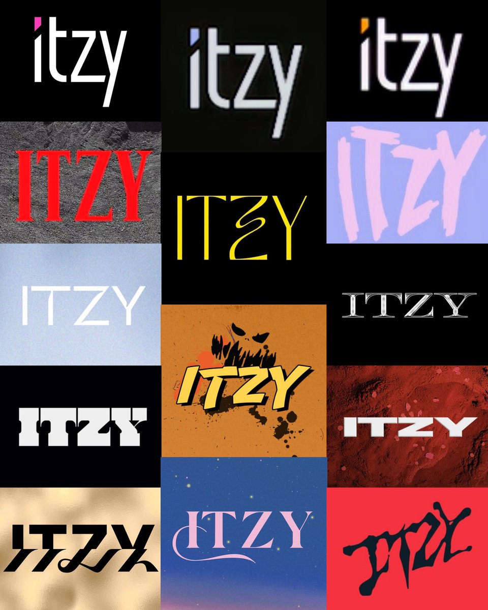 the ITZY logos through the years

#ITZY_GirlsWillBeGirls #ITZY