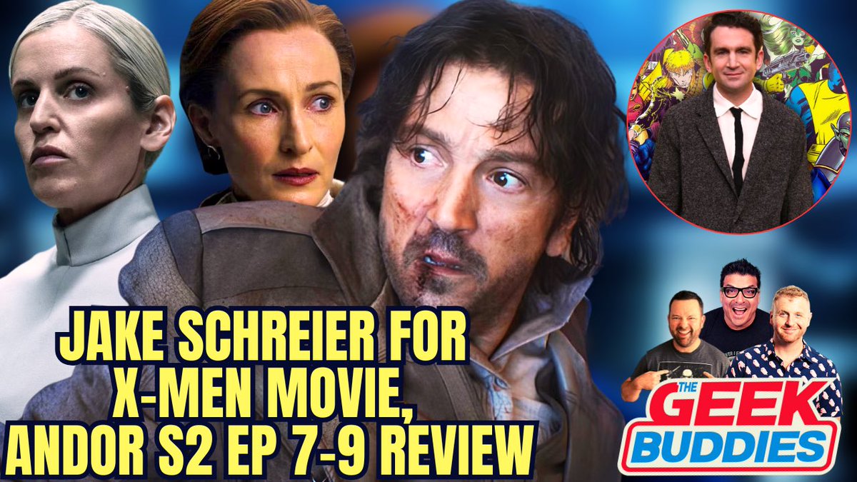 Geek_Buddies's tweet image. Happy Sunday! @TheRochaSays, @Shannon_McClung & @mktoon have you covered on the week in geek!
- Jake Schreier directing #Xmen ?
- is #TheBatman2 happening or not?
- our SPOILER REVIEW of #AndorS2 and those absolute banger episodes!
Link: youtu.be/kjGI0-HqsNc?si…