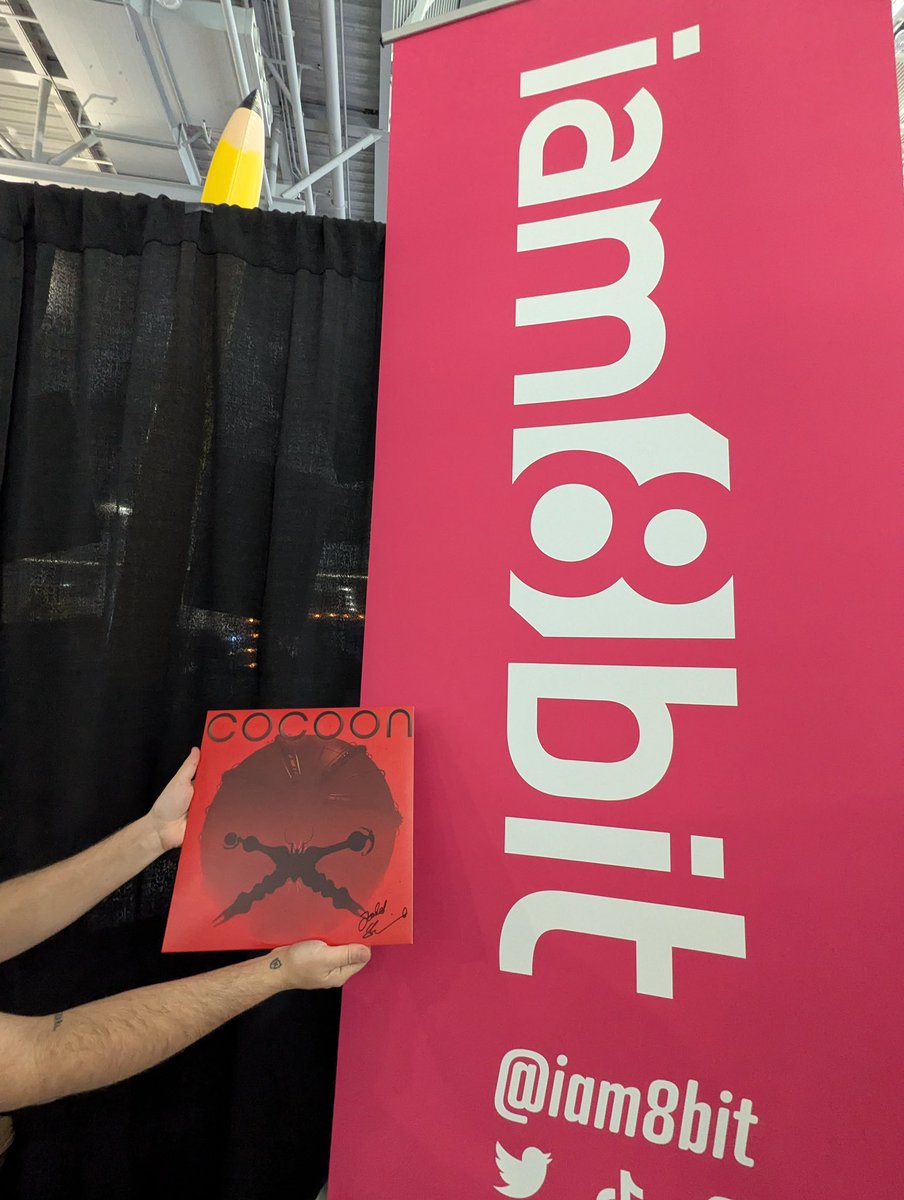 Want to win a copy of our Cocoon Vinyl Soundtrack signed by <a href="/jakobschmid/">Jakob Schmid</a>?

Come stop by at our booth at #PAXEAST and show us this post! 👀