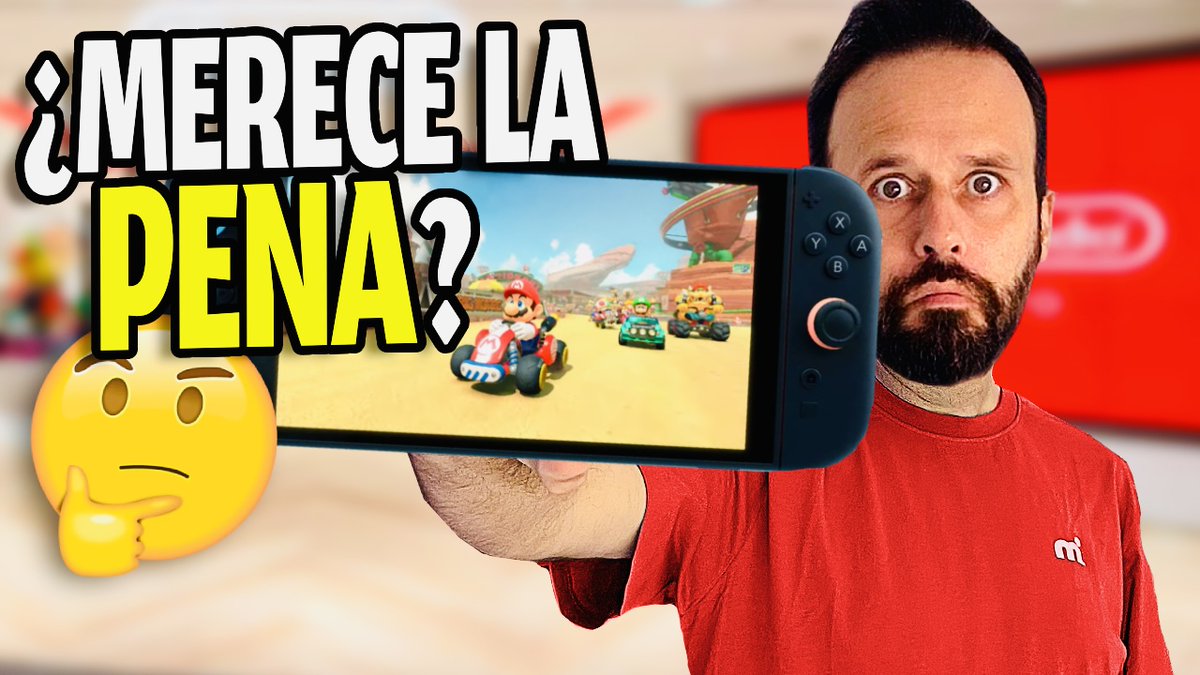 David Boscá (@creativoenjapon) on Twitter photo Nintendo me invitó a probar la SWITCH 2 y en este vídeo HABLO CLARO y os doy mi opinión junto a la de otros compañeros <a href="/Caith_Sith/">Pablo González</a> <a href="/salbaFR/">Salva Fernàndez Ros</a> <a href="/dan_chaos/">IchiDan 🐉💎 - Puerta al Sótano</a> <a href="/Bl3sSuR/">Blessur</a> <a href="/BehindTGames/">Behind the Games 💎</a> <a href="/EpicRayBacon/">Ray Bacon</a> <a href="/metricar_twitch/">Metricar 💎</a> etc.
youtu.be/7lhd6eX_6gg
¡GRACIAS por compartir! Nintendo me invitó a probar la SWITCH 2 y en este vídeo HABLO CLARO y os doy mi opinión junto a la de otros compañeros <a href="/Caith_Sith/">Pablo González</a> <a href="/salbaFR/">Salva Fernàndez Ros</a> <a href="/dan_chaos/">IchiDan 🐉💎 - Puerta al Sótano</a> <a href="/Bl3sSuR/">Blessur</a> <a href="/BehindTGames/">Behind the Games 💎</a> <a href="/EpicRayBacon/">Ray Bacon</a> <a href="/metricar_twitch/">Metricar 💎</a> etc.
youtu.be/7lhd6eX_6gg
¡GRACIAS por compartir!