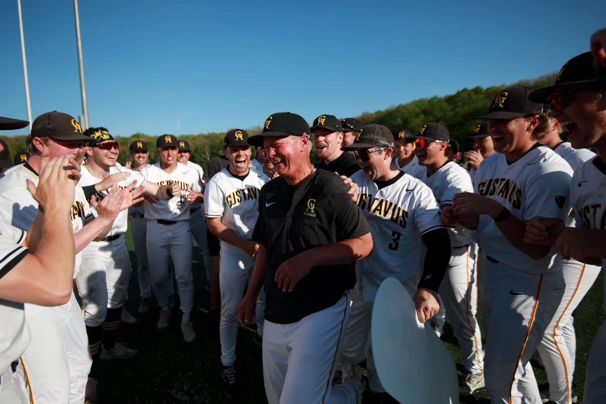 Gustavus Athletics (@gustieathletics) on Twitter photo .<a href="/GustieBaseball/">Gustavus Baseball</a> is headed to the NCAA baseball tournament for the first time; a nice result from this expensive task for Brad Baker, a Gustie to the core
Pat Reusse's <a href="/StribSports/">Star Tribune Sports</a> feature: startribune.com/miac-baseball-…
#GoGusties | #d3basball .<a href="/GustieBaseball/">Gustavus Baseball</a> is headed to the NCAA baseball tournament for the first time; a nice result from this expensive task for Brad Baker, a Gustie to the core
Pat Reusse's <a href="/StribSports/">Star Tribune Sports</a> feature: startribune.com/miac-baseball-…
#GoGusties | #d3basball
