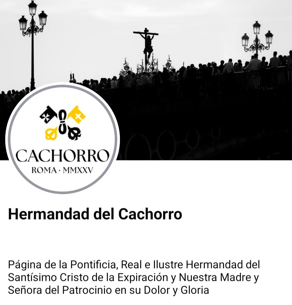⚫ 𝐍𝐮𝐞𝐯𝐚 𝐏𝐚́𝐠𝐢𝐧𝐚 𝐝𝐞 𝐅𝐚𝐜𝐞𝐛𝐨𝐨𝐤 

Debido a la suspensión injustificada de nuestra página de Facebook, y mientras se realizan los trámites correspondientes para su restablecimiento, la Hermandad se ha visto en la necesidad de abrir una nueva página para mantener