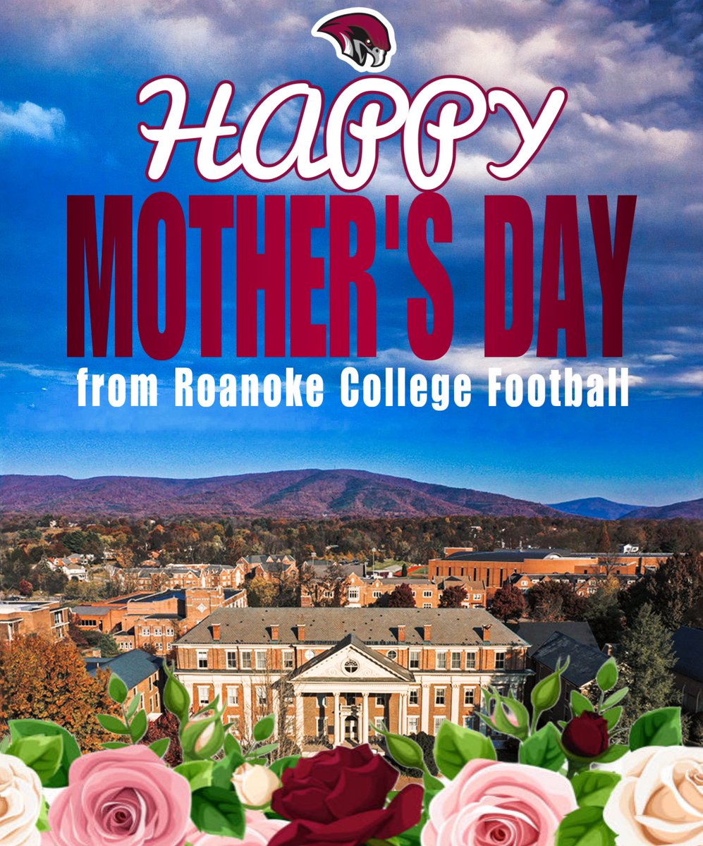 Happy Mother’s Day from Roanoke College Football! ♥️♥️♥️
Today we celebrate the strength, love, and unwavering support of all the amazing moms in our lives. Thank you for everything you do—on and off the field!