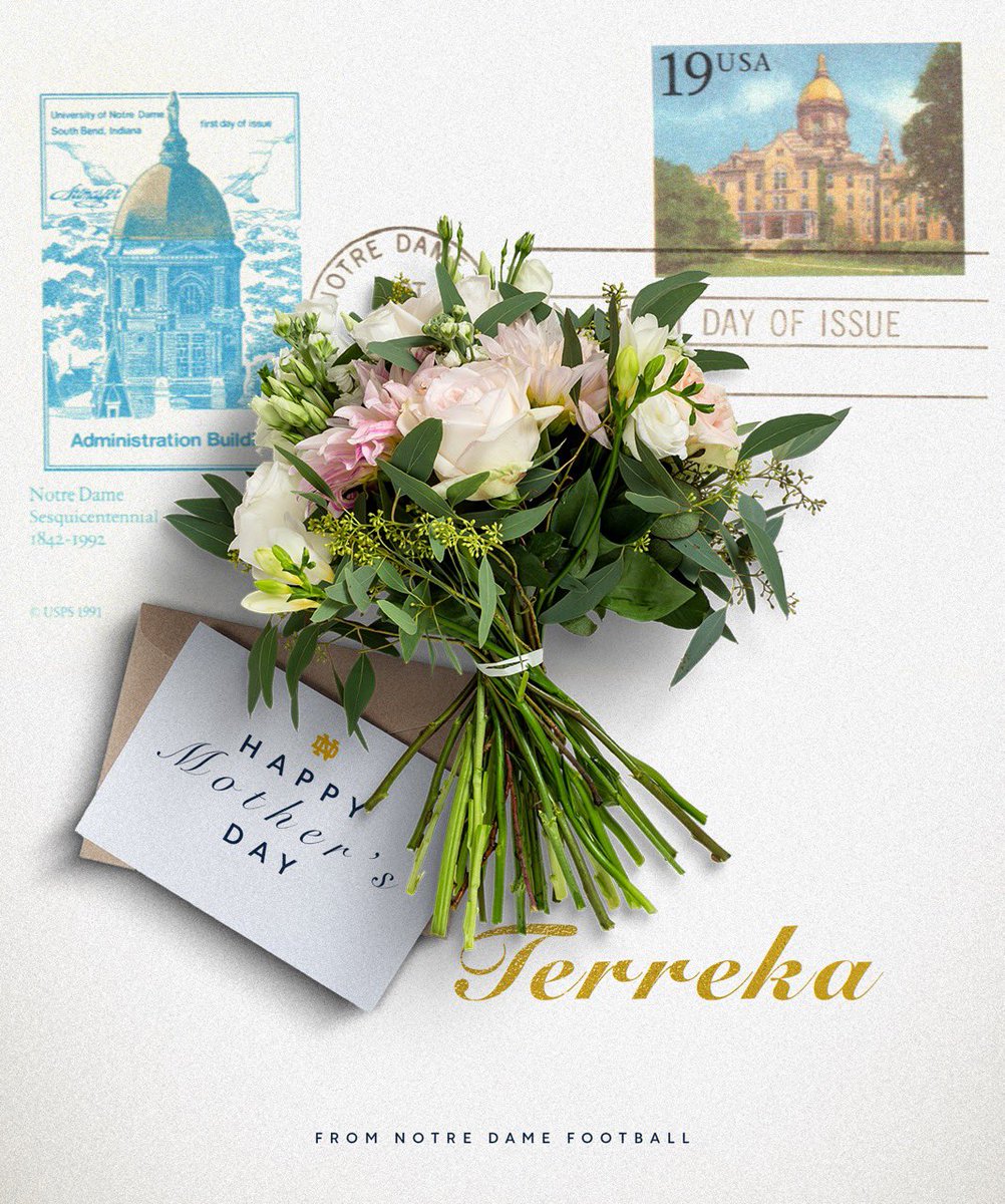 Thank You <a href="/NDFootball/">Notre Dame Football</a> <a href="/CoachMickens/">Mike Mickens</a>🍀🍀🍀🍀