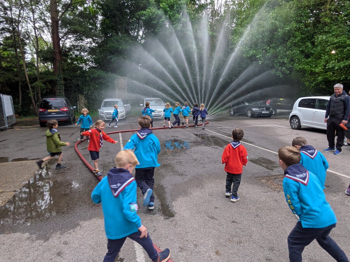 Some great photos from Tuesday Beavers' visit to the Fire Station! Thanks Esher Fire station for hosting our Beavers, and Walton for hosting our Squirrels! @surreyfrs