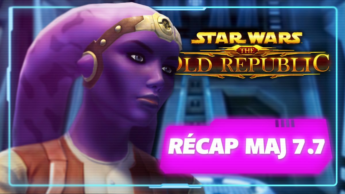 🪐Nouvelle vidéo SWTOR ! Le récapitulatif du live des développeurs sur les nouveautés à venir !  

⏩youtu.be/z5RNpFkhdX8

#StarWars #SWTOR