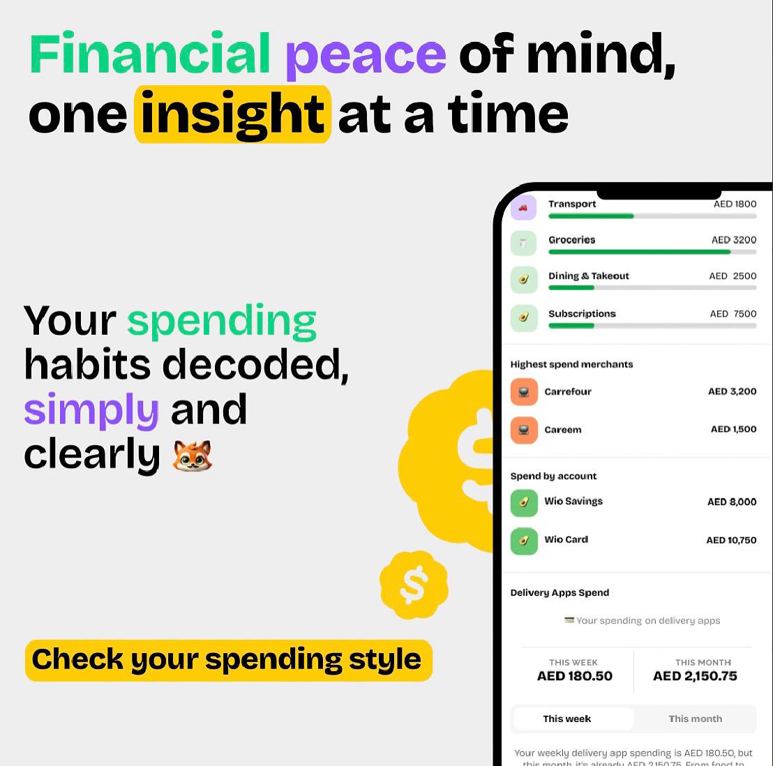 yabimoney's tweet image. YABI helps makes sense of your dirhams 💡
Track. Decode. Transform your spending habits — one insight at a time. 💰

#moneymanagement #money #spendingtracker #moneycoach #fintech #fintechapp
