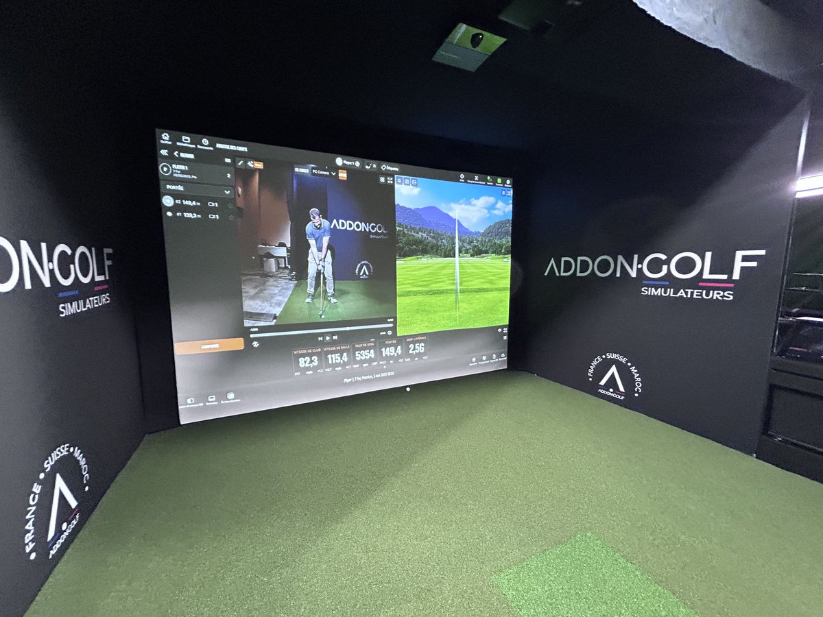 AddOnGolf's tweet image. Canal+ innove pour le PGA Championship en s’équipant d’un simulateur de golf Addon pour analyser les trous du Quail Hollow Golf Club et revivre les plus beaux coups en direct avec l’équipe Golf+.
#Golf #PGAChampionship #GolfPlus #CanalPlus #AddonGolf #GolfConnecté #SportTech