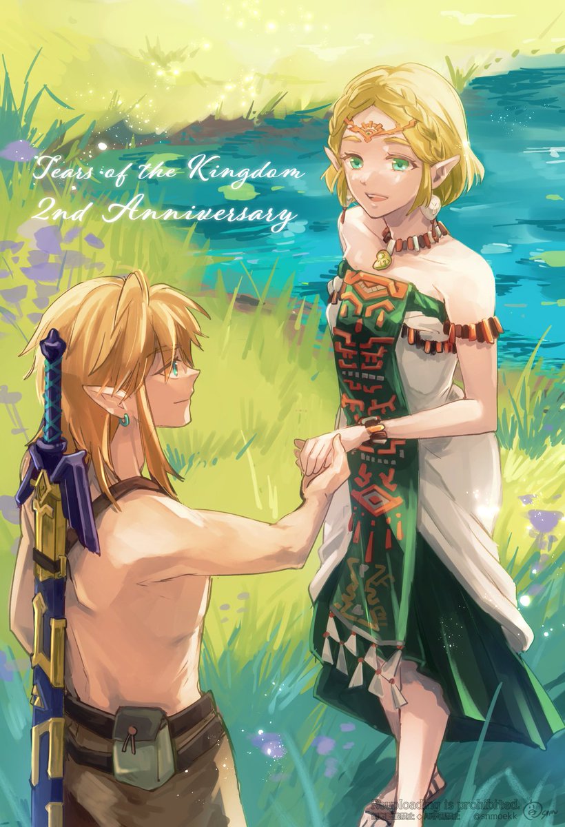 snmoekk's tweet photo. おめでと～！！🥳🎉
#ティアーズオブザキングダム2周年 #ティアキン2周年 #Zelink https://t.co/JfupL0Qlnm