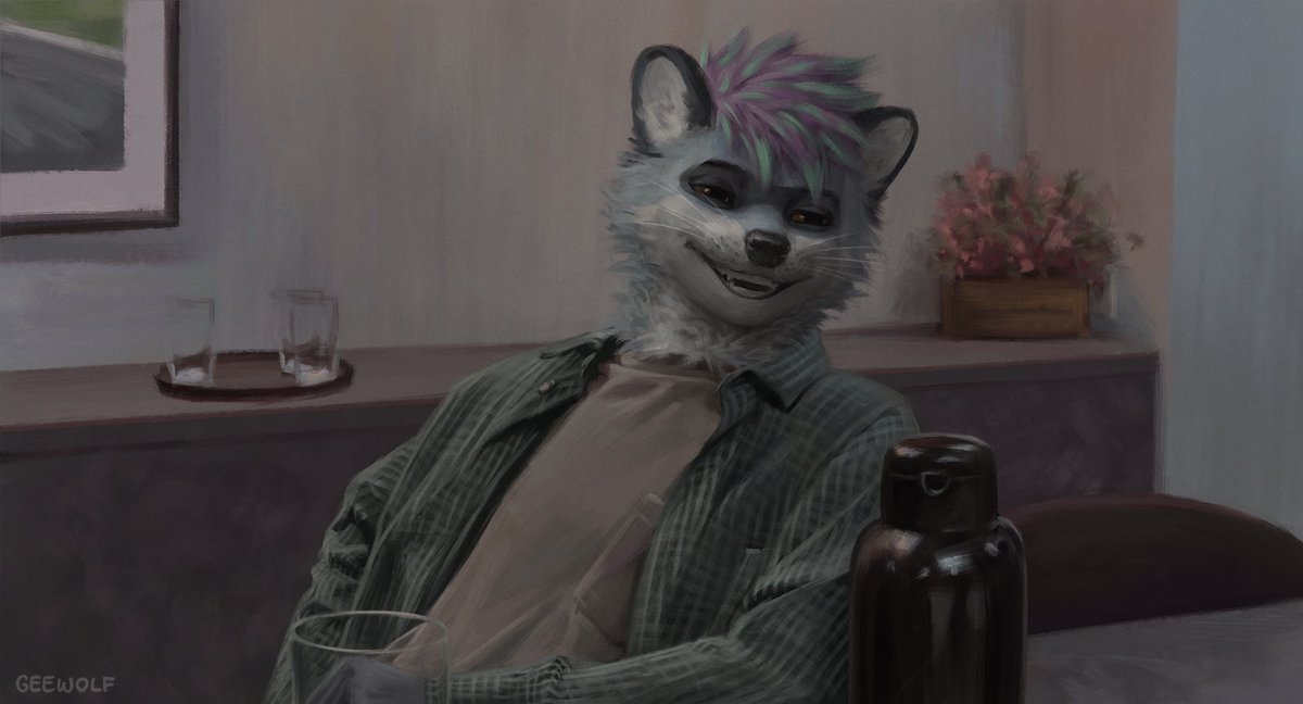 Movie Frame Study for Dusk ^^ ref frame is from Office Space (1999)