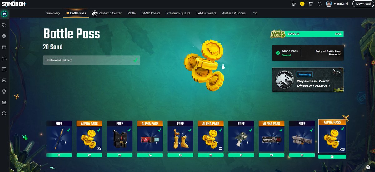 Can't wait for next <a href="/TheSandboxGame/">The Sandbox</a> Season! tsbga.me/TheSandbox #AlphaSeason5