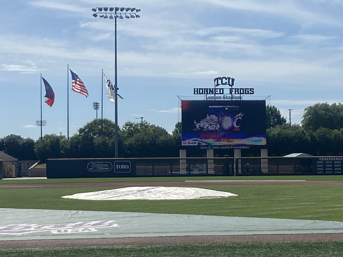 Last regular season game of the year.. <a href="/TCU_Baseball/">TCU Baseball</a>