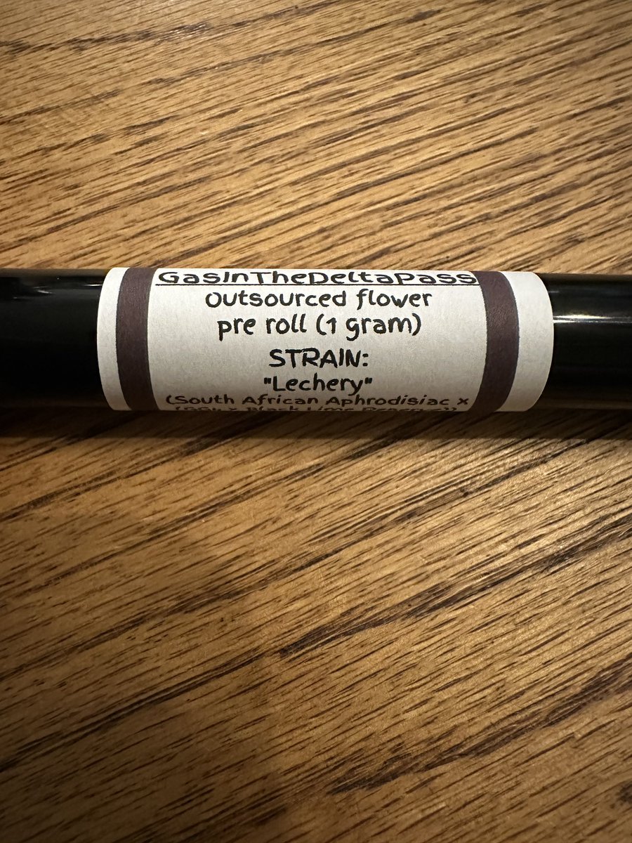 🚨 ‼️ GIVEAWAY TIME!!! ‼️ 🚨 This giveaway is for 21+ only, for four pre rolls of “Lechery.” Will be shipped with hemp paperwork for safety. Only way to enter is by liking the post, retweeting, and making sure you’re following this account! Winner will be chosen 24 hours from now