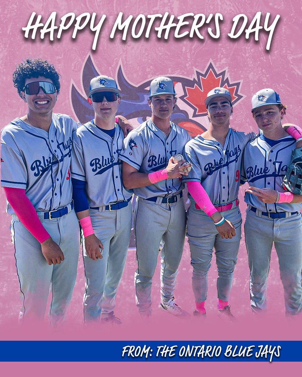 OntarioBlueJays's tweet image. Today, we celebrate the real MVPs! Our biggest supporters, loudest cheerleaders &amp;amp; inspirations 💐 💖 

Happy Mother’s Day from our Ontario Blue Jays family to yours! 💙