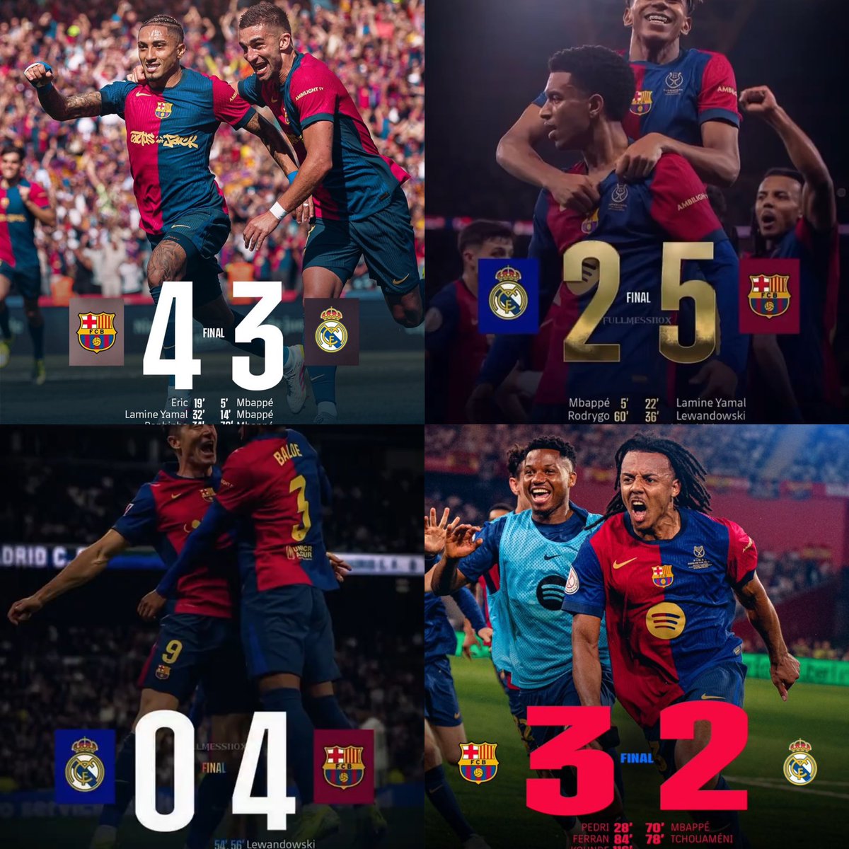 ReshadFCB's tweet image. We’re just too good for them.