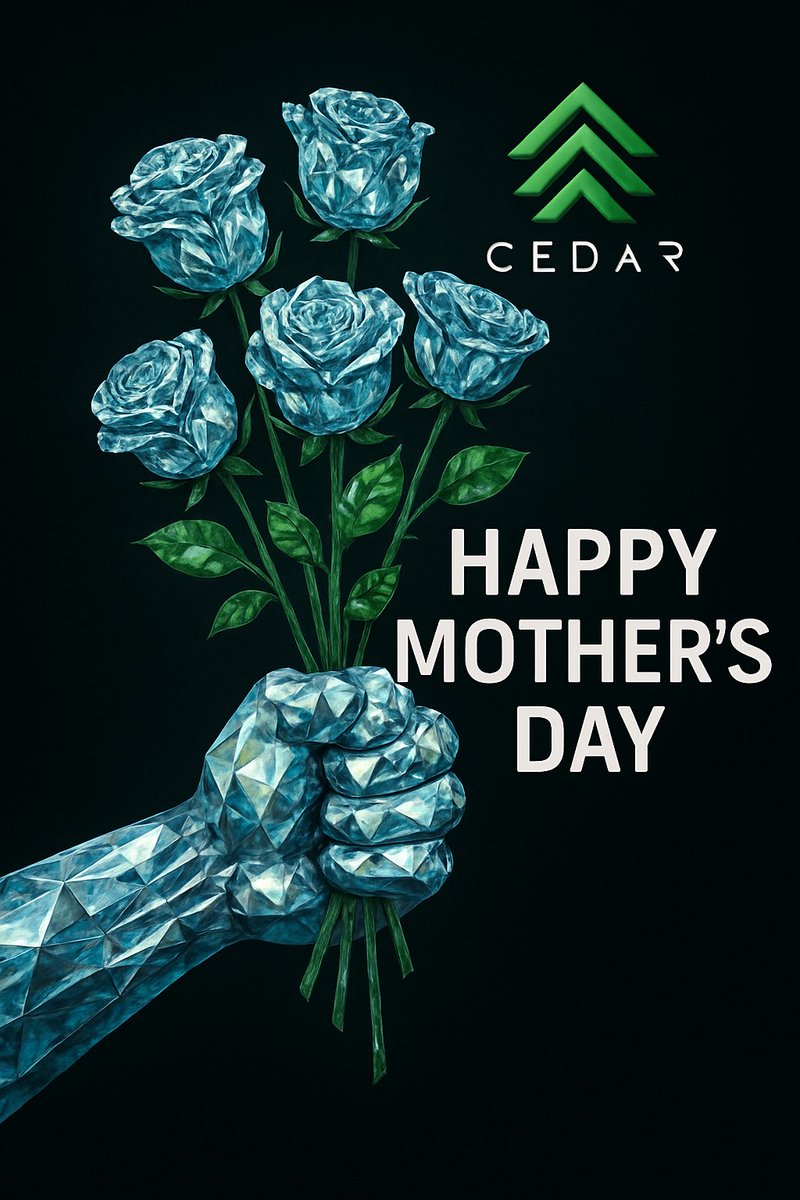 Happy Mother’s Day to all the amazing moms out there, especially the ones wise enough to hold $CDR! 

Go hug your mom, your grandma, or any woman who’s raising the next generation. Crypto can wait today, it’s all about them.
