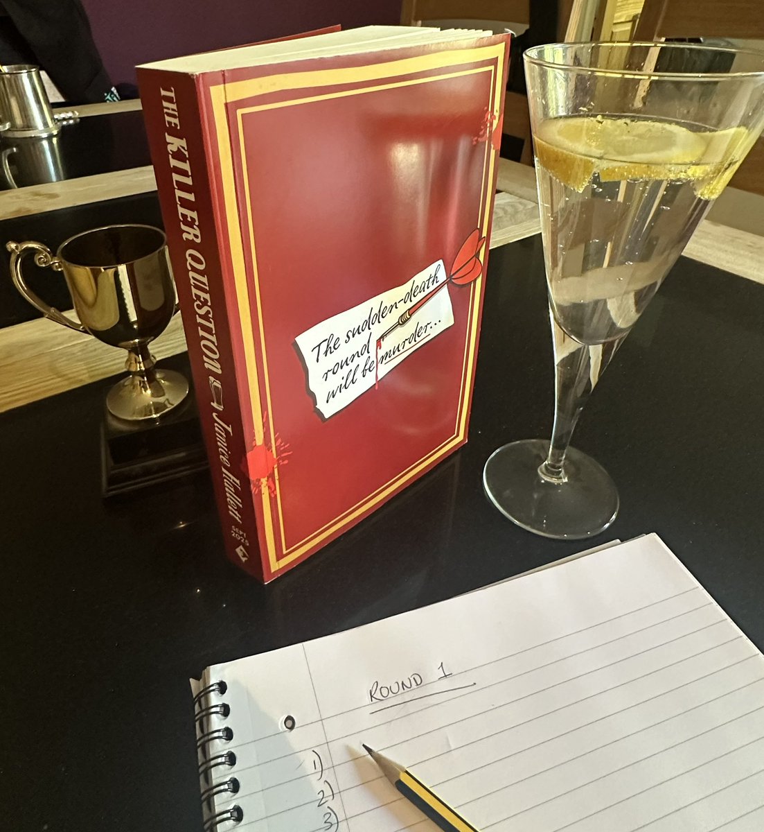 She’s done it again! ‘The Killer Question’ is a deliciously twisted mystery that skewers village life with a sharpened pencil and a quiz sheet. Hilarious, inventive, and quietly savage - this is cosy crime with claws and I adored every sinister second! Bravo <a href="/JaniceHallett/">Janice Hallett</a>  🍺🧐