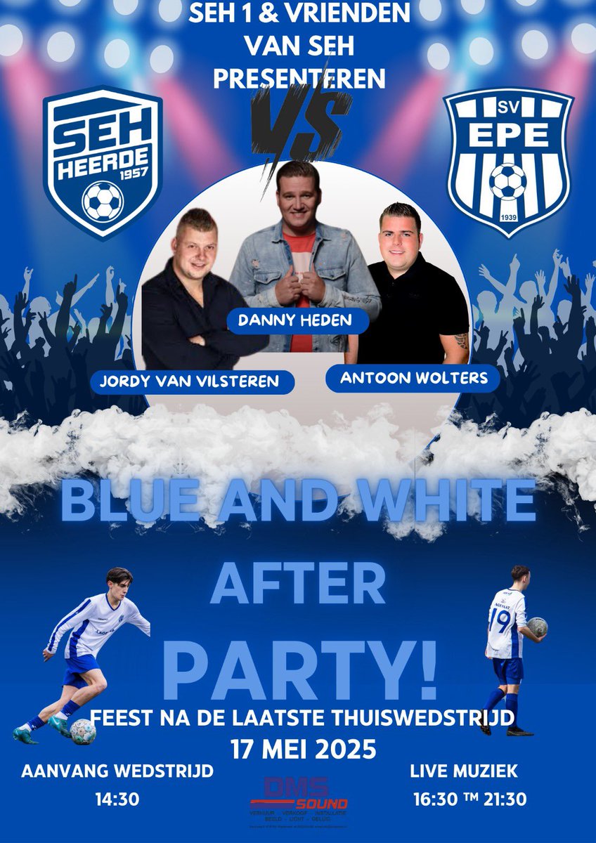 Bijna is het zover…. Duurt geen week meer. 

U komt toch ook? 

#SEH1 #vriendenvanSEH #BWPARTY #rrrrrrrrrrrtttttttttt #geweldigelineup