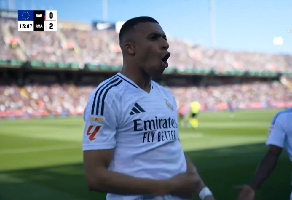 الناس كلها بتتعلم من غلطاتها
مبابي كل كلاسيكو: