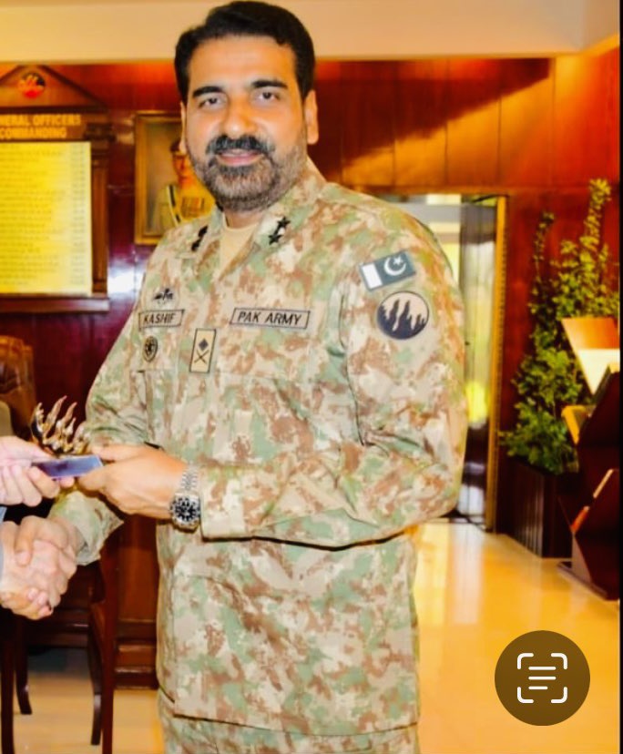 He is Major General Kashif Abdullah, the DGMO of the Pakistan Army, who contacted the Indian DGMO through the military hotline at 3.35 PM IST and begged India for a ceasefire.