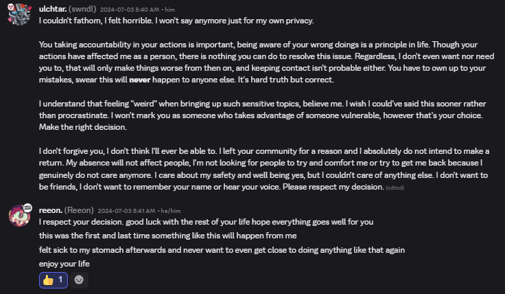 dedllock's tweet photo. apology https://t.co/NoCR1dp213