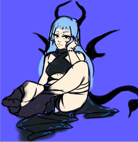 DioaFlower's tweet photo. @NSFW_Reaper1229 #sketch https://t.co/lEJSDpikWg