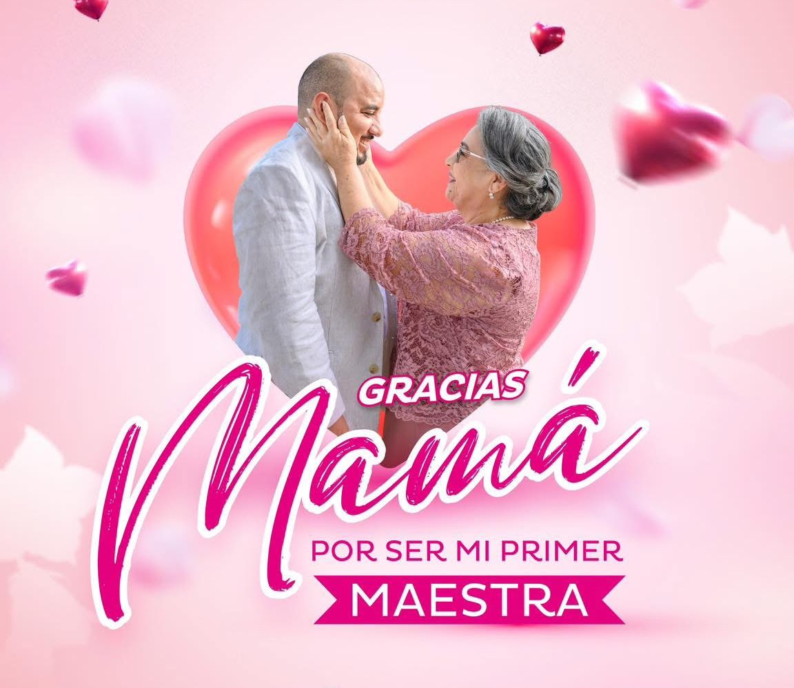 Feliz Día de las Madres a todas las madres de Honduras y en especial a las doblemente madres, nuestras compañeras maestras, que toman a sus estudiantes como hijos propios.

Y mi madre, te amo mamá, gracias por tanto.