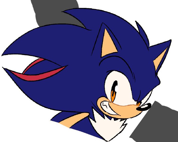 Shadnic Q&amp;A!!

It’s been a hot minute so why not, ask anything you wanna know about my fused interpretation of Shadow and Sonic 

Be creative 👀