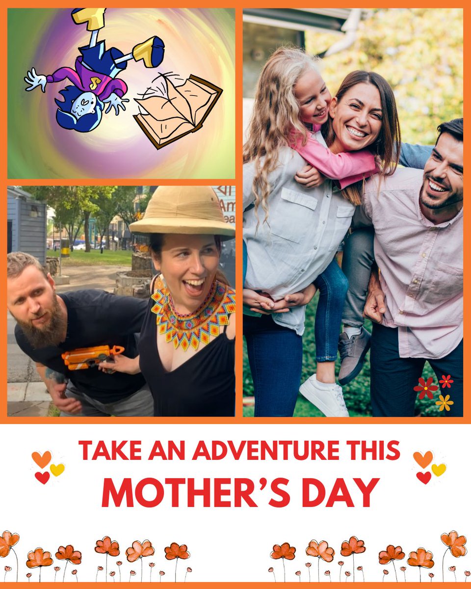 Quality time = the best gift.

Walk through one of 9 interactive (And FREE) story adventures with Mom this Mother’s Day in Edmonton's downtown streets. buff.ly/LV2mRbC 

#yegmoms #urbanquest #storywalks #mothersday