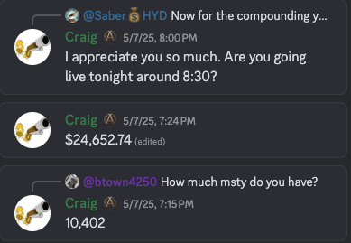 458Brendan's tweet photo. The Team is BANKING! $24k From $MSTY 🚀 https://t.co/x0WpvM4EWD